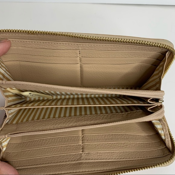 Kate Spade Cobble Hill Lacey Zip Wallet Affogato - Picture 5 of 14